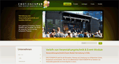 Desktop Screenshot of emotionenpur.de
